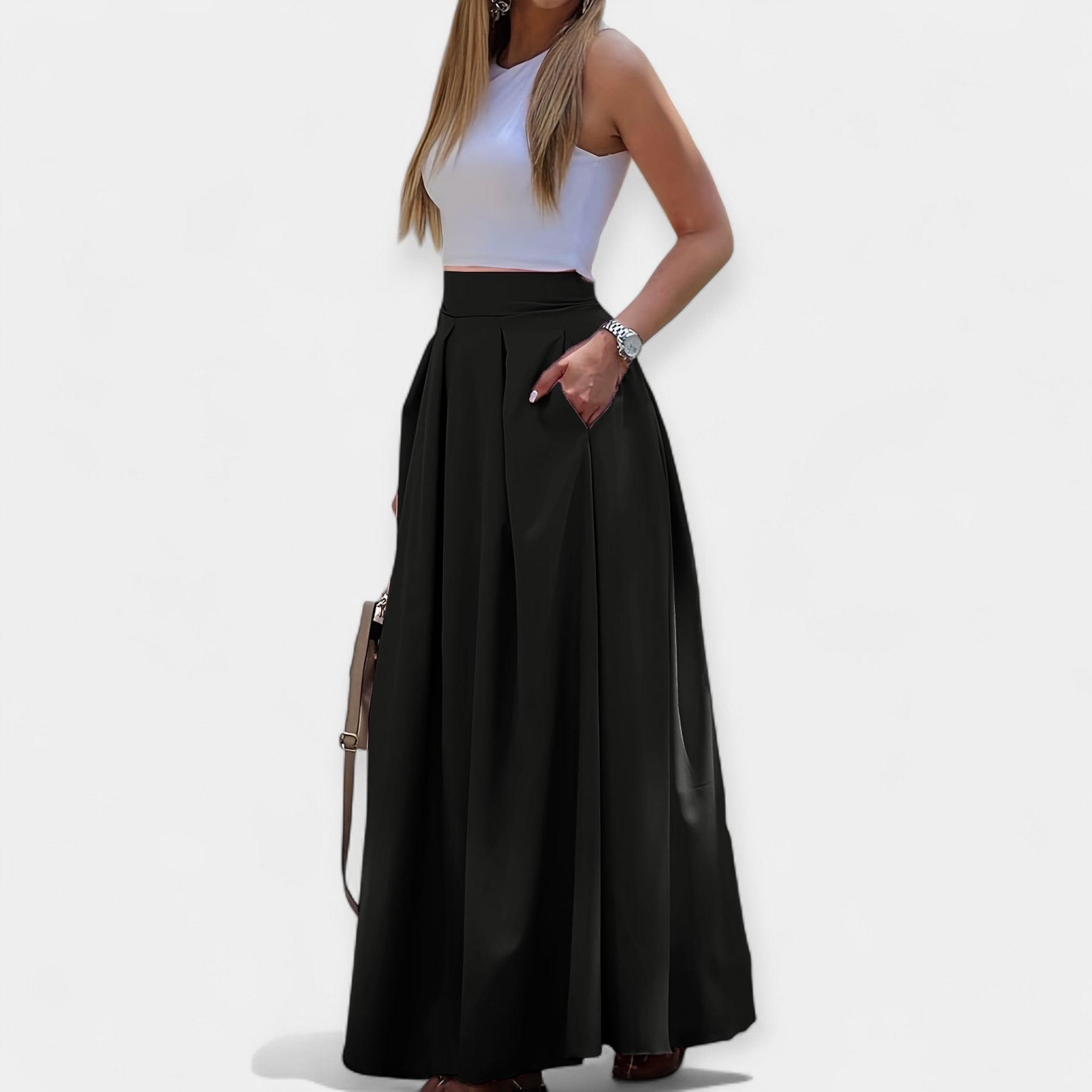 Classic and Elegant Midi Skirt