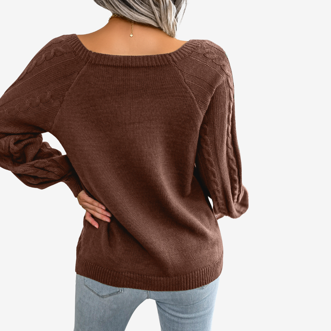 Meli™ Button Detail Sweater