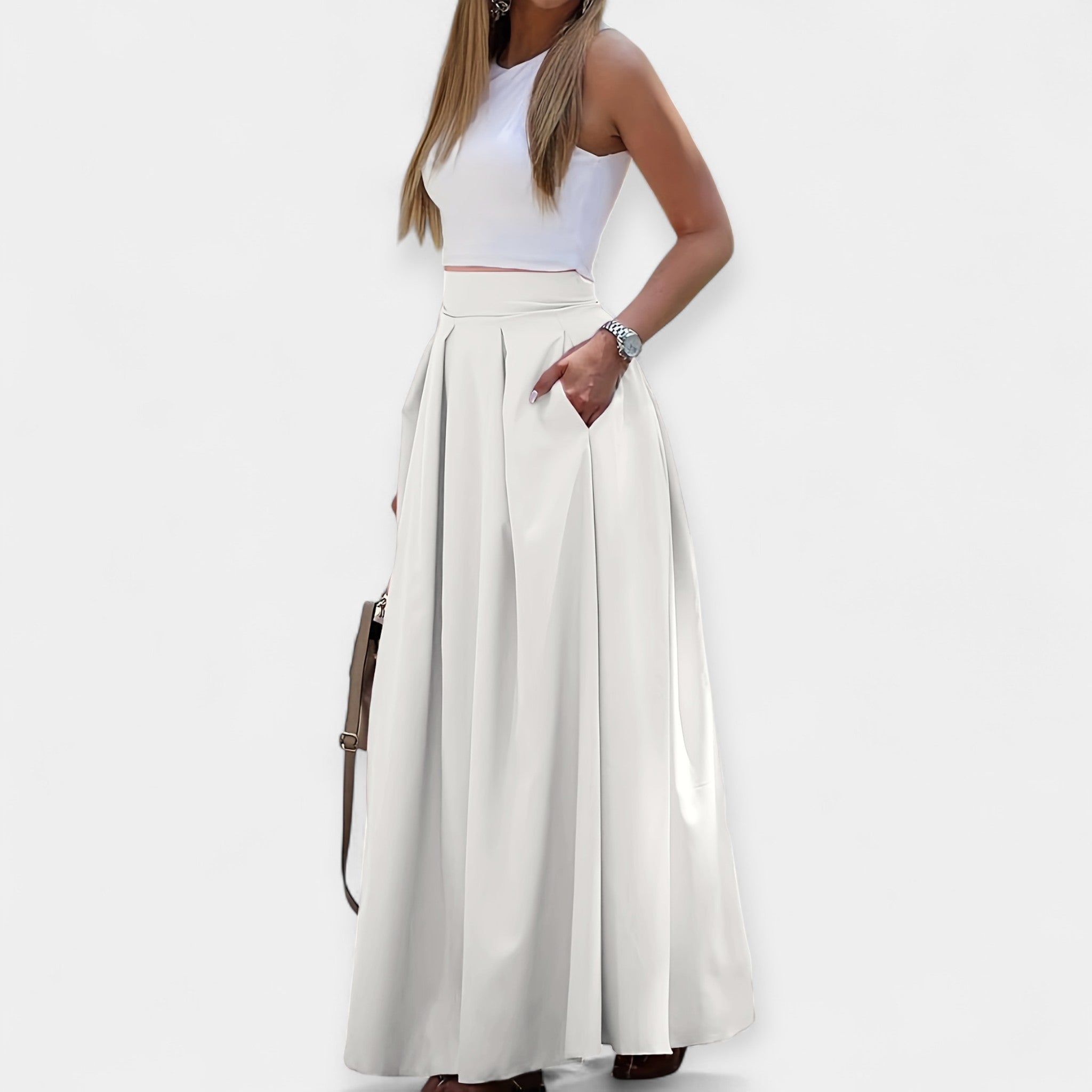 Classic and Elegant Midi Skirt