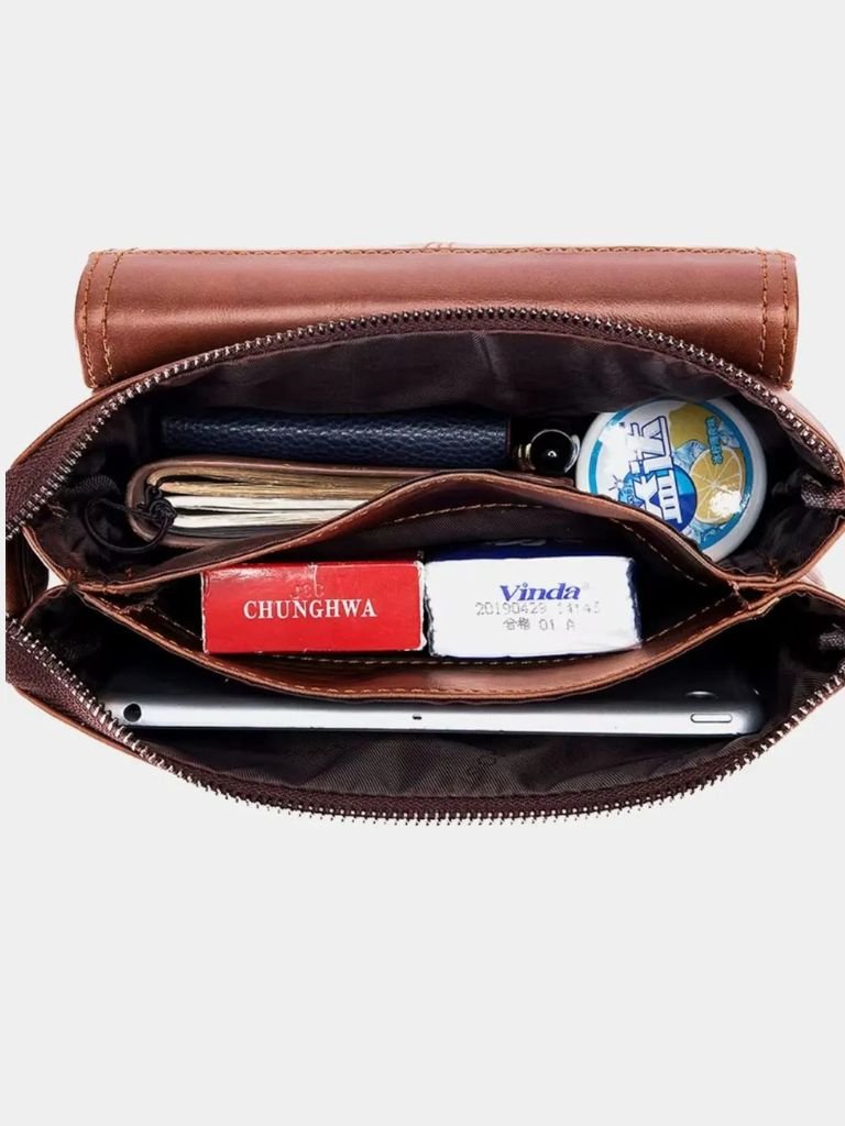 Henrik™ | Vintage Leather Shoulder Bag