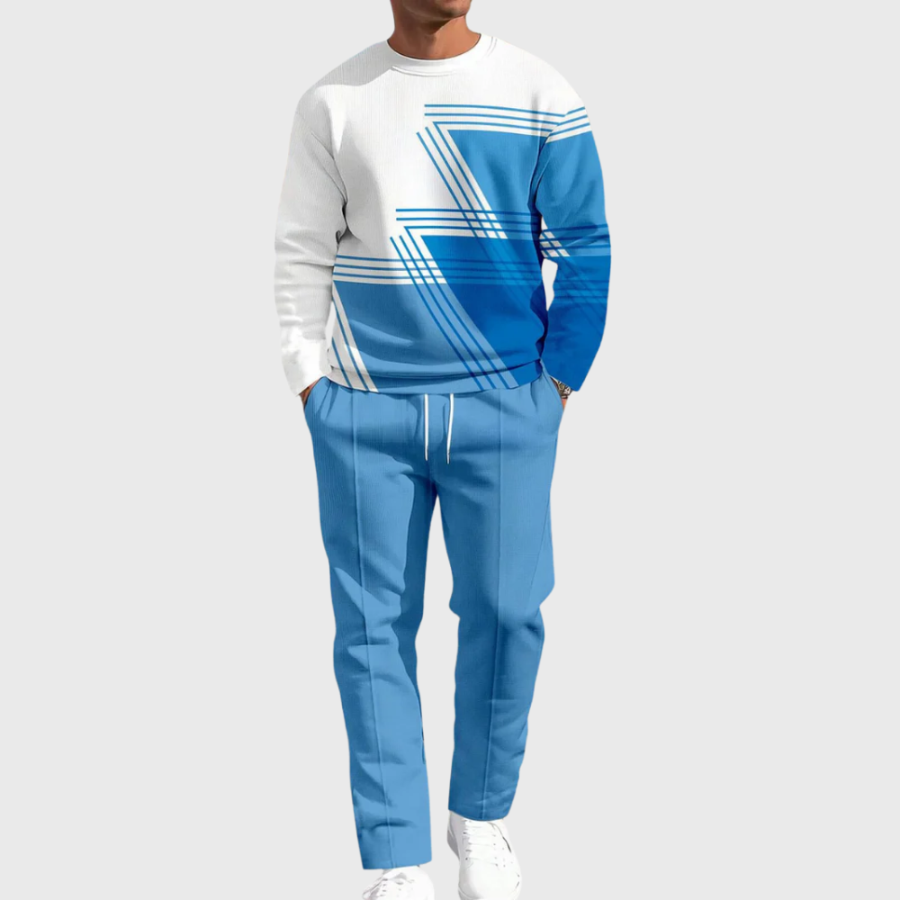 RUGGERI MILANO™ | ELEGANT SPORT CHIC SUIT