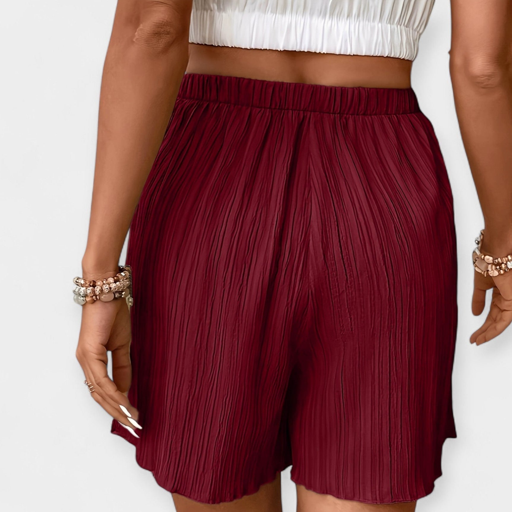 Classic Shorts with Elastic Waist
