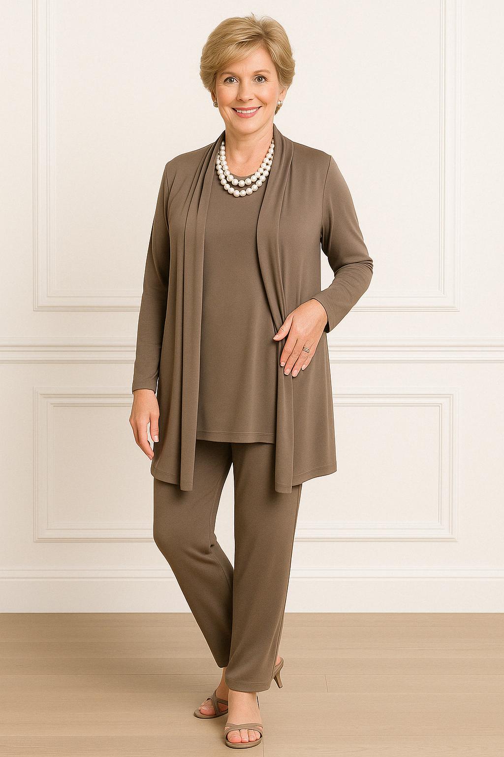 Rosy Cardigan 3-piece set