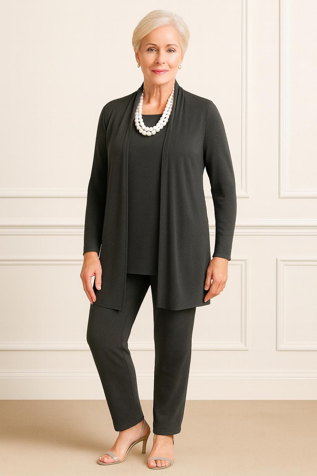 Rosy Cardigan 3-piece set