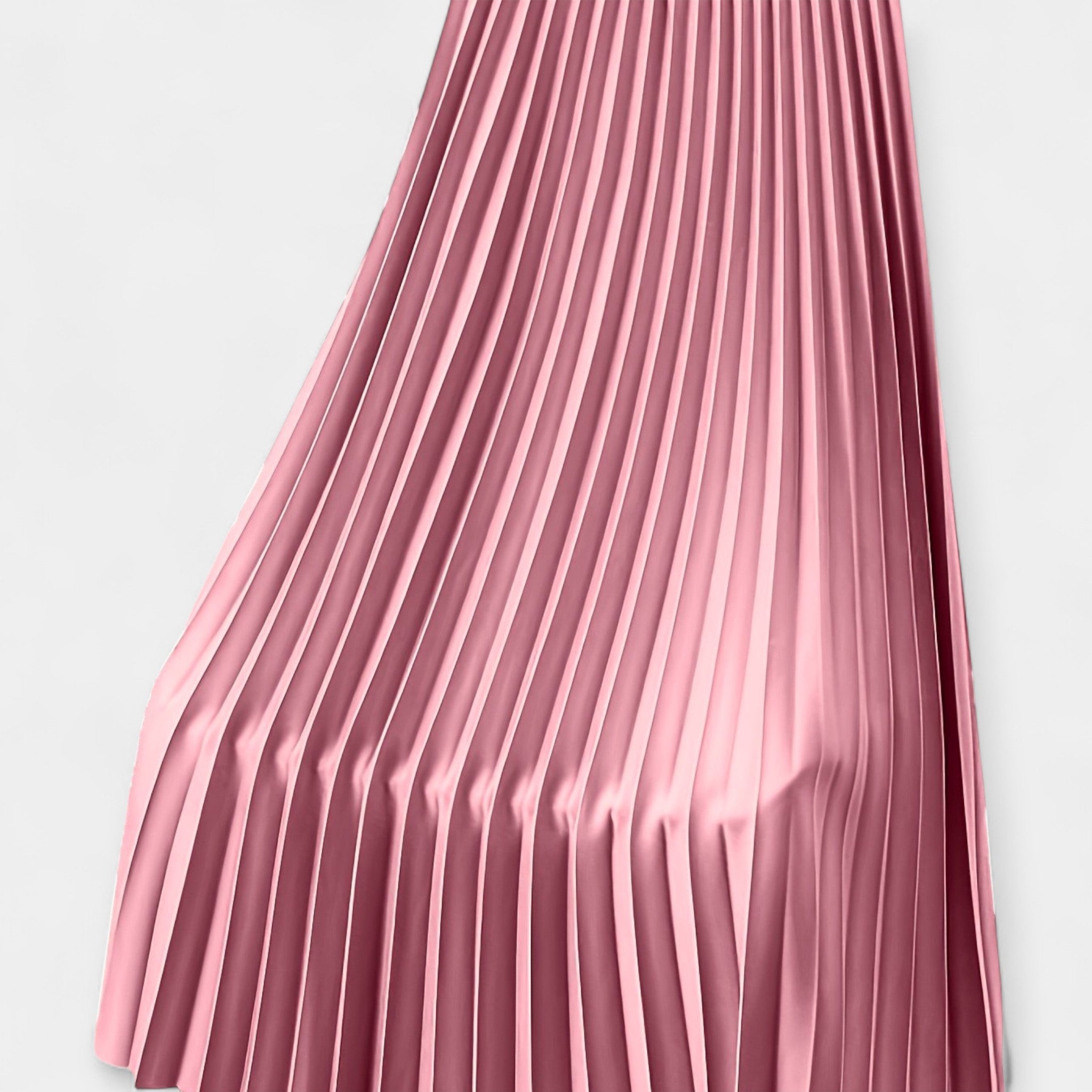 Long Pleated Skirt
