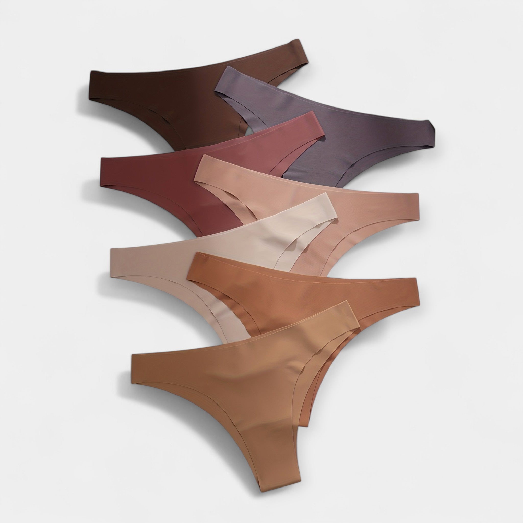 Set of 7 Simple Hipster Briefs