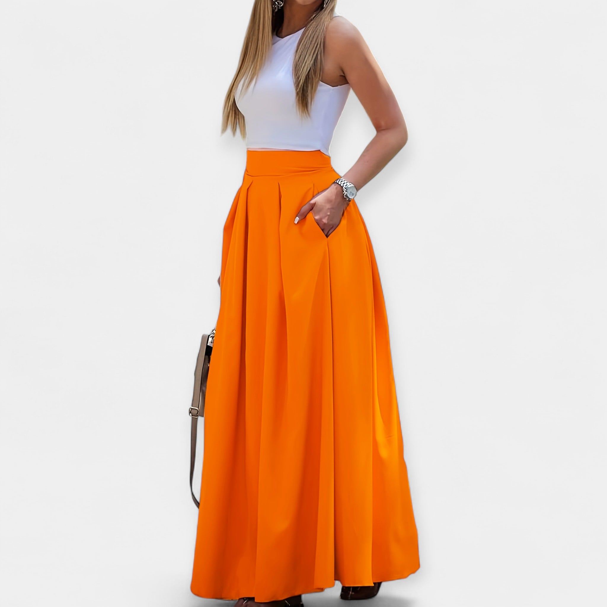 Classic and Elegant Midi Skirt