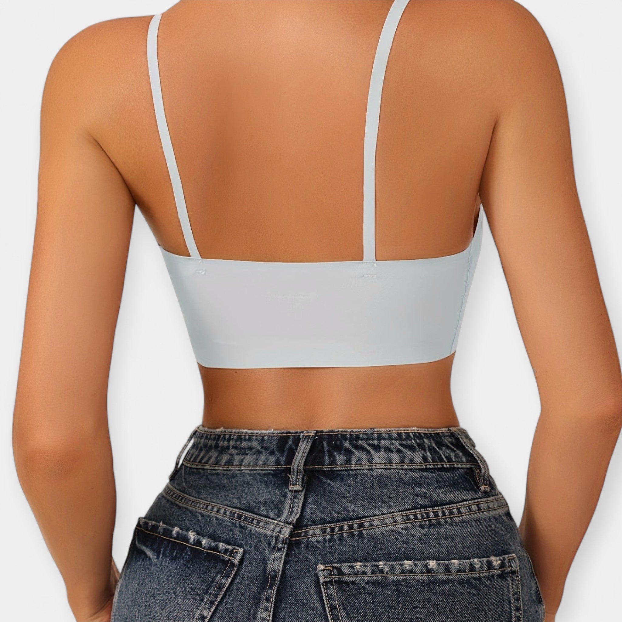 Wireless push-up bra