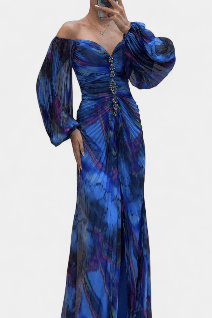 Kirstine | Pleated Maxi Dress