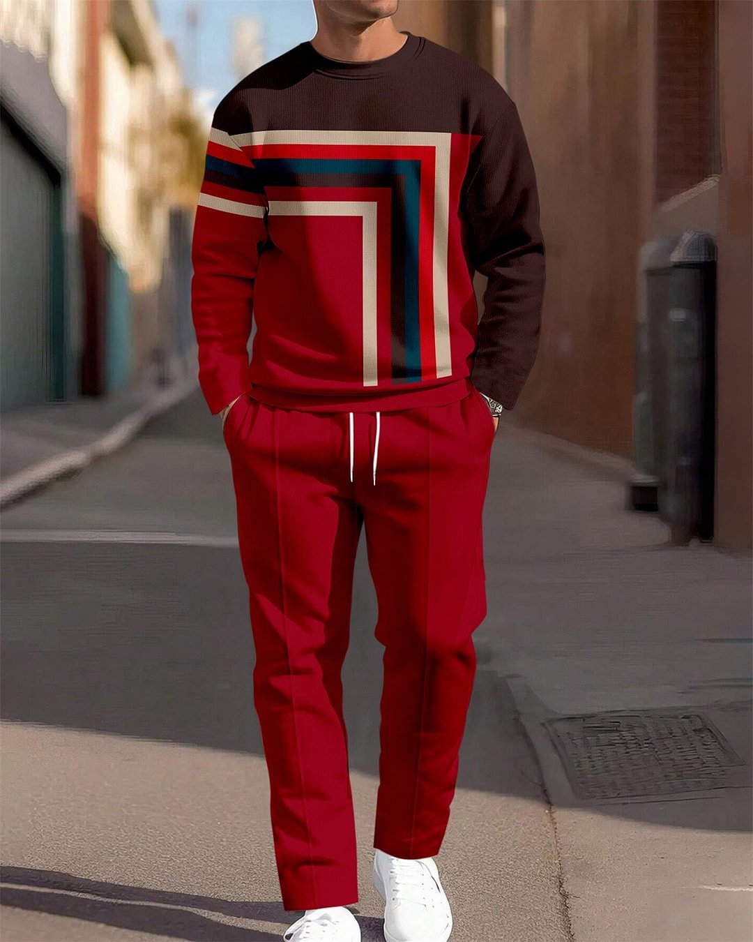 RUGGERI MILANO™ | ELEGANT SPORT CHIC SUIT