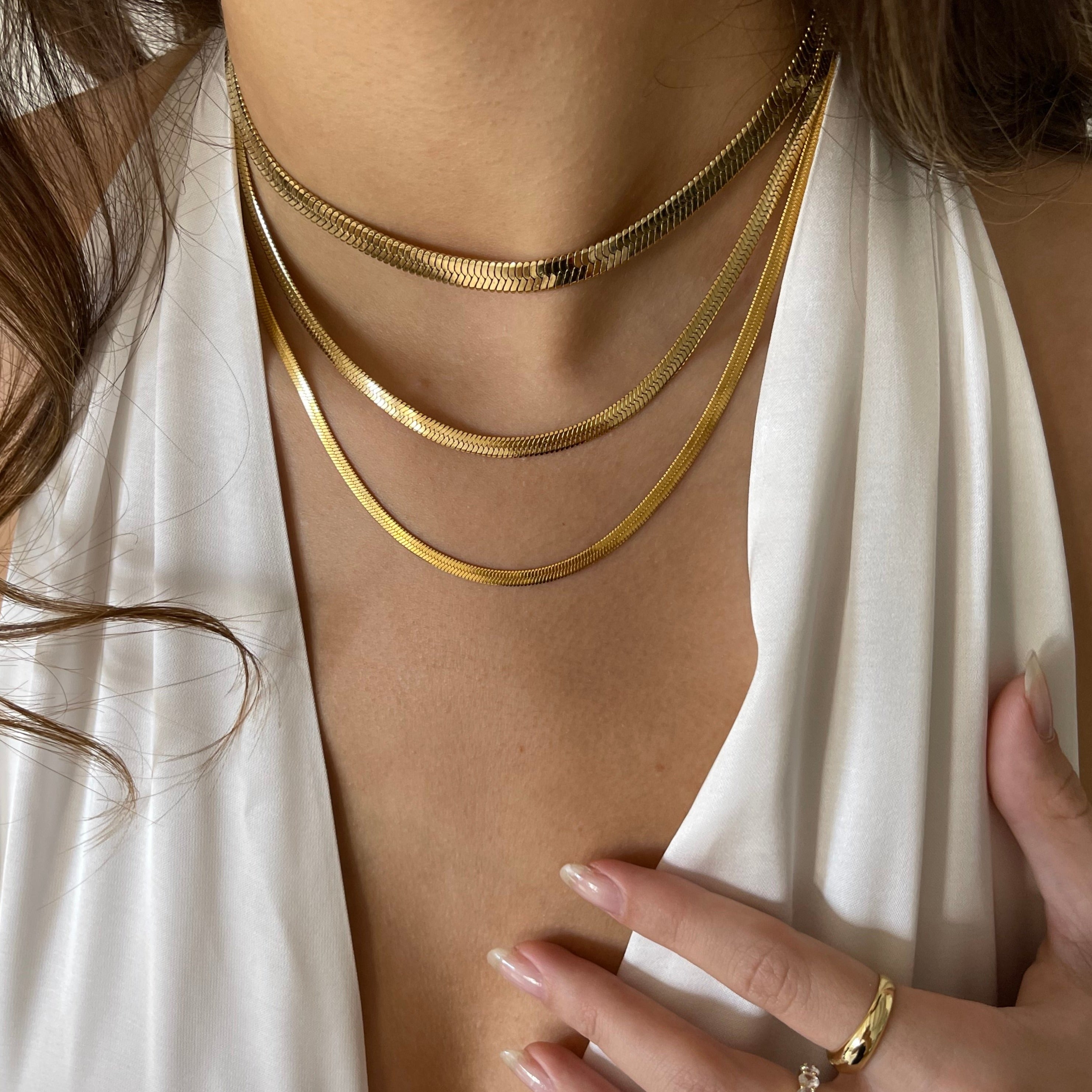 Shiny Snake Necklace