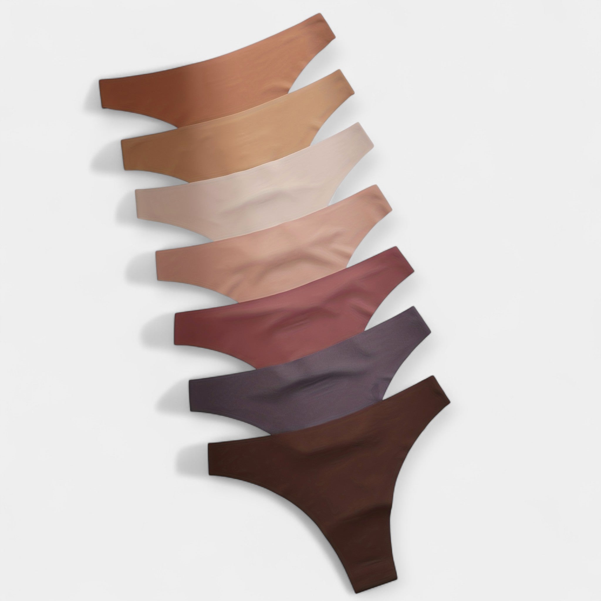 Set of 7 Simple Hipster Briefs