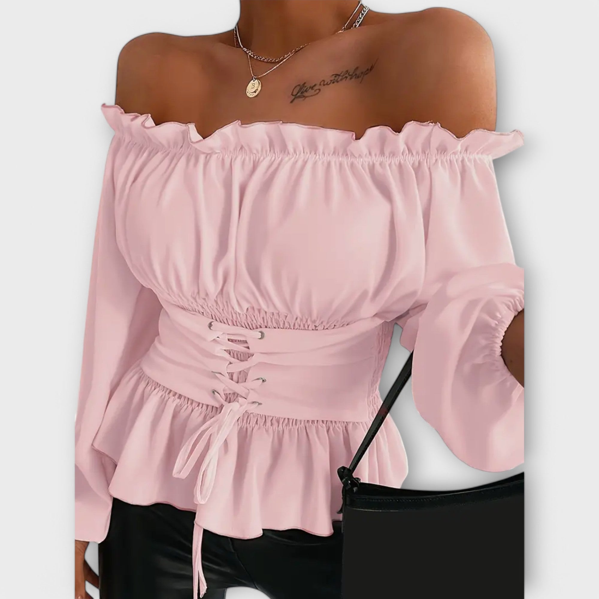 Amelia - Ruffled Blouse