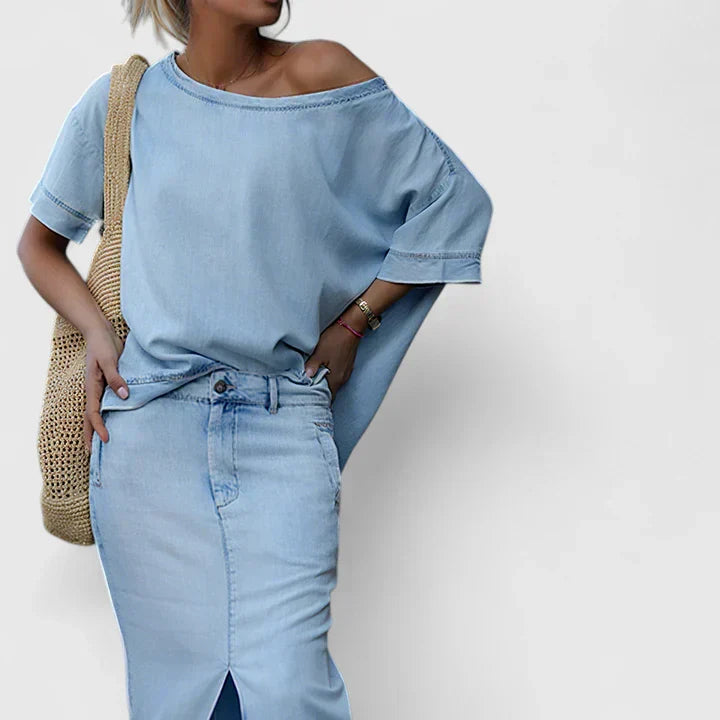 Averlynn | Maxi Skirt Set